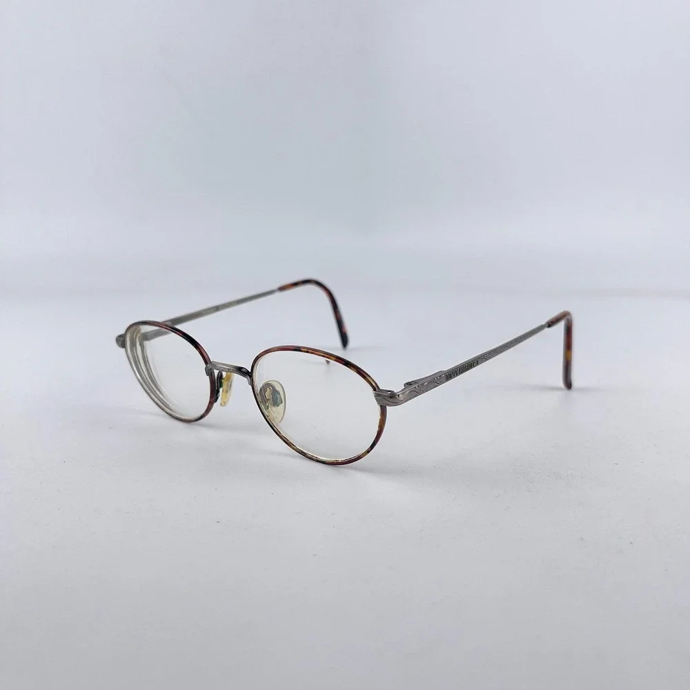 Tommy‎ Hilfiger TH-109 47 Women's Eyeglasses Frame Silver Full Rim 46-18-140 mm